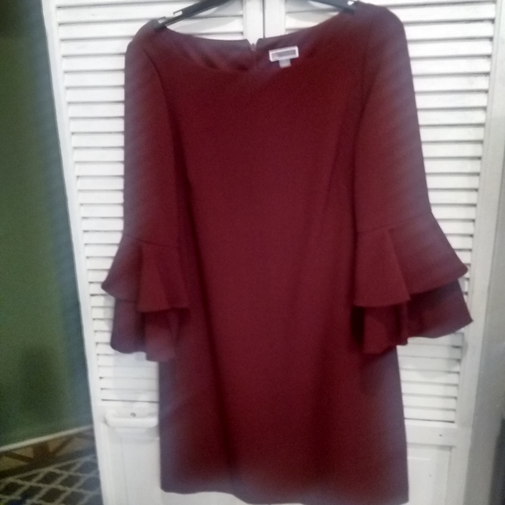 Burgundy dress size 8